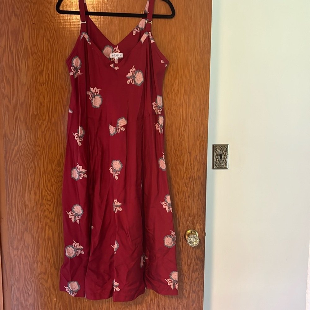 Horses Atelier Slipdress in Red Peony - size 4
